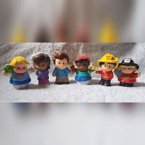 Fisher Price Little People lot 6 figures various characters
